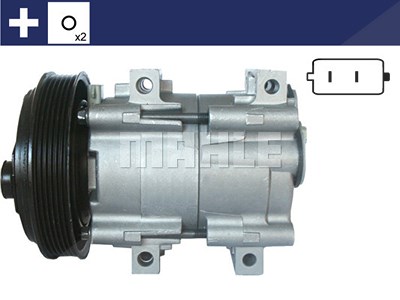 Mahle Kompressor, Klimaanlage [Hersteller-Nr. ACP843000S] für Ford von MAHLE