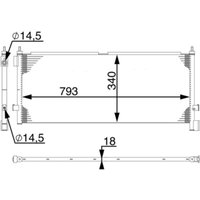 Kondensator, Klimaanlage MAHLE AC 532 000S von Mahle