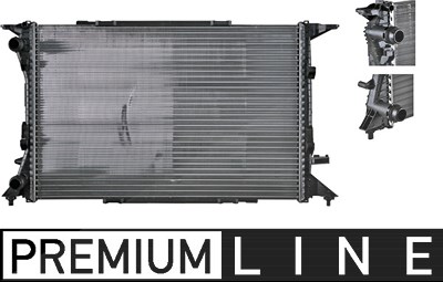 Mahle Kühler, Motorkühlung [Hersteller-Nr. CR1060000P] für Audi von MAHLE