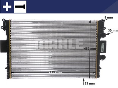 Mahle Kühler, Motorkühlung [Hersteller-Nr. CR2006000S] für Iveco von MAHLE