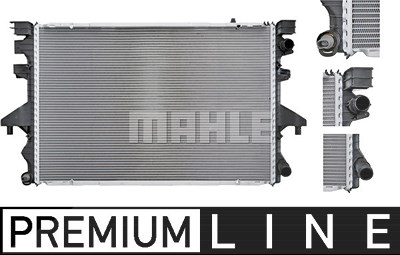 Mahle Kühler, Motorkühlung [Hersteller-Nr. CR583000P] für VW von MAHLE