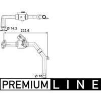 Kühlmittelregelventil MAHLE CV 9 000P von Mahle