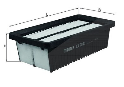 Mahle Luftfilter [Hersteller-Nr. LX2035] für Renault von MAHLE