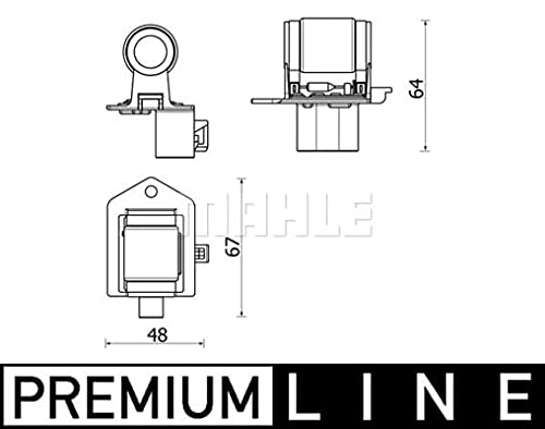 MAHLE ABR 156 000P A/C-Gebläseregler und Widerstand BEHR PREMIUM LINE von MAHLE