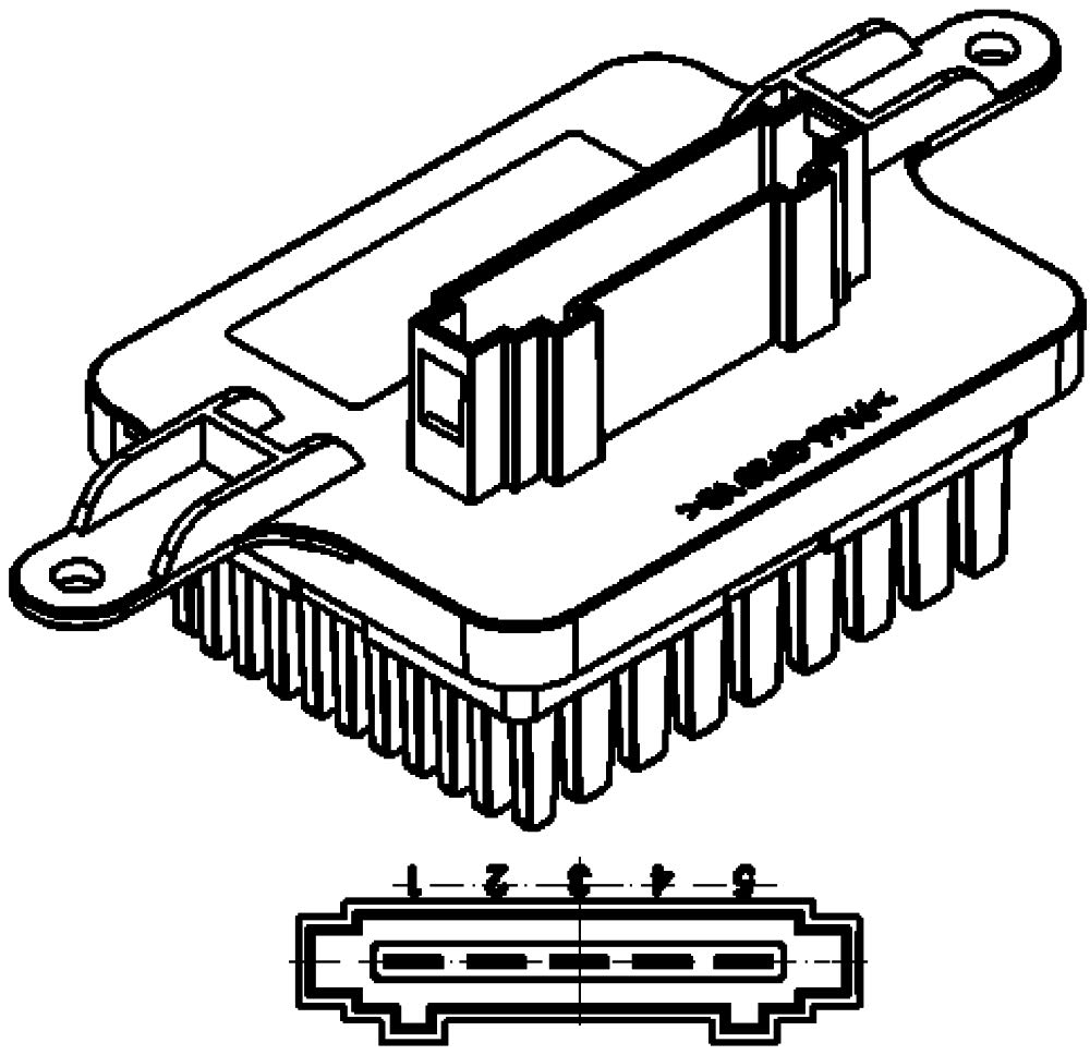 MAHLE ABR 59 000P A/C-Gebläseregler und Widerstand BEHR PREMIUM LINE von MAHLE