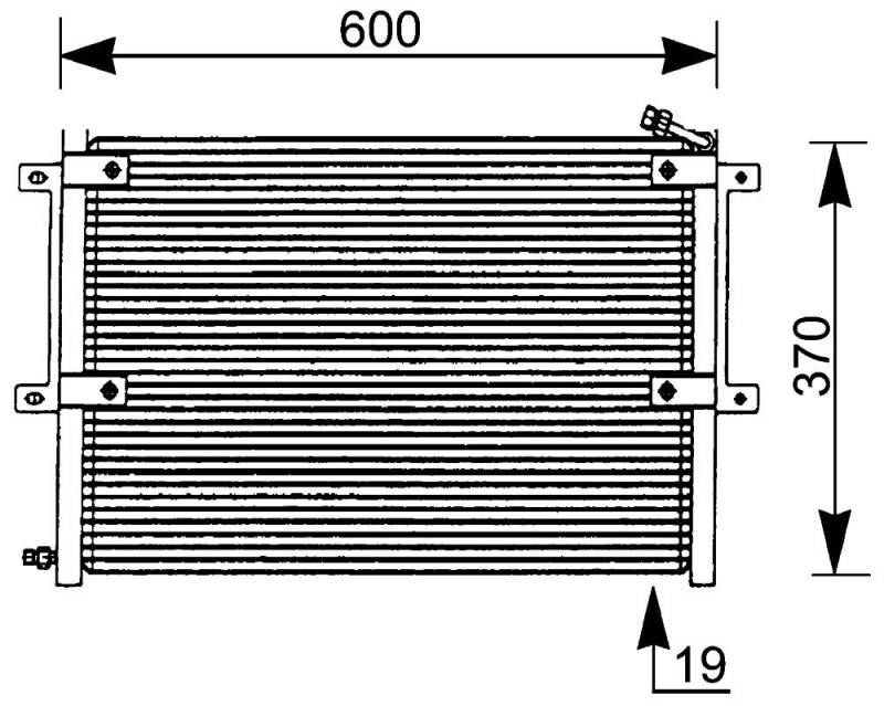 MAHLE AC 171 000P A/C-Kondensator BEHR PREMIUM LINE von MAHLE