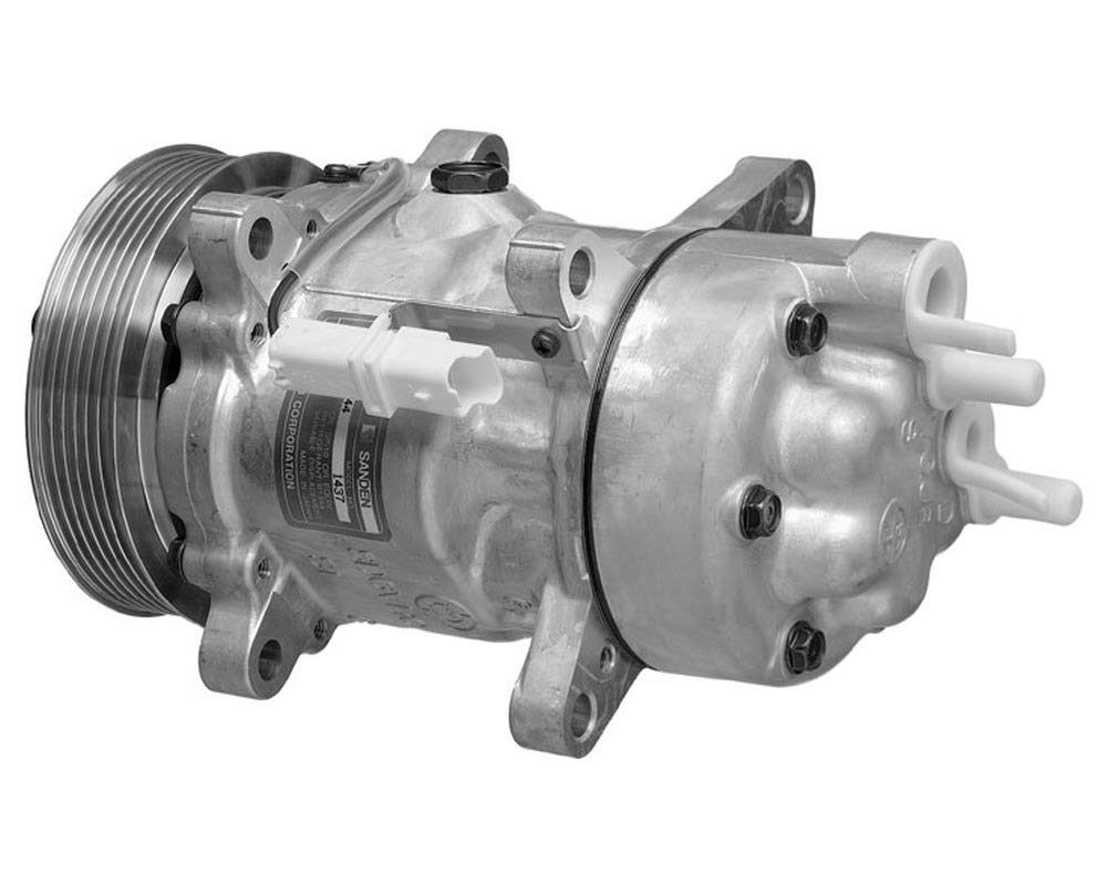 MAHLE ACP 1253 000P Kompressor Klimaanlage Keilrippenriemenscheibe 119MMu.a. passend für PEUGEOT 307 von MAHLE