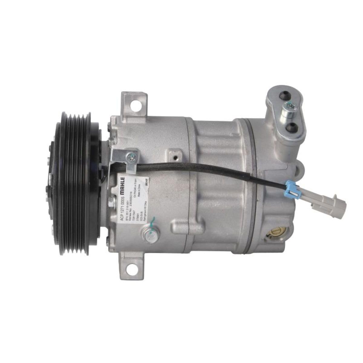 MAHLE ACP 1271 000S Kompressor Klimaanlage Keilrippenriemenscheibe 120MMu.a. passend für OPEL VECTRA C CC von MAHLE