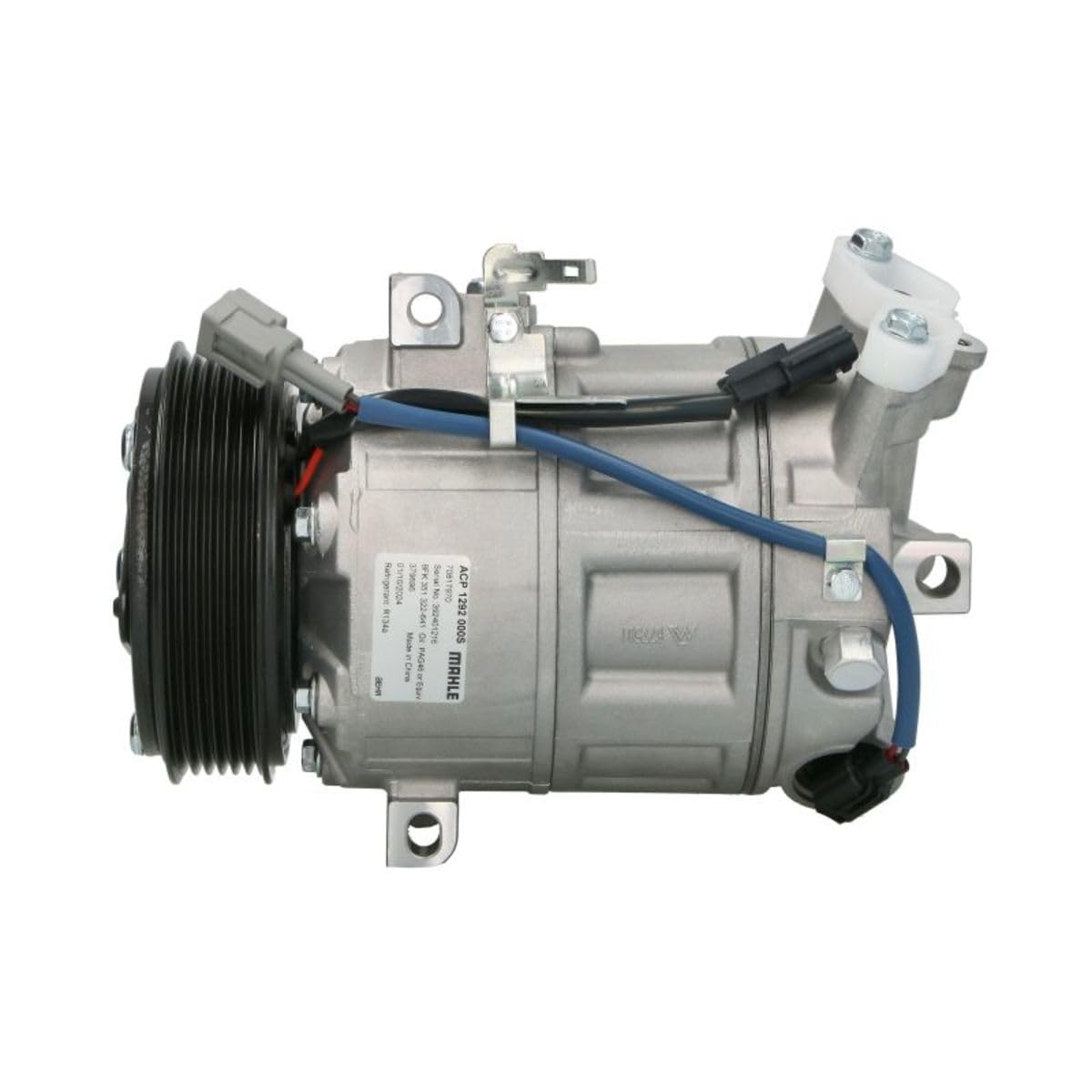 MAHLE ACP 1292 000S Kompressor Klimaanlage Keilrippenriemenscheibe 119MMu.a. passend für RENAULT LAGUNA von MAHLE