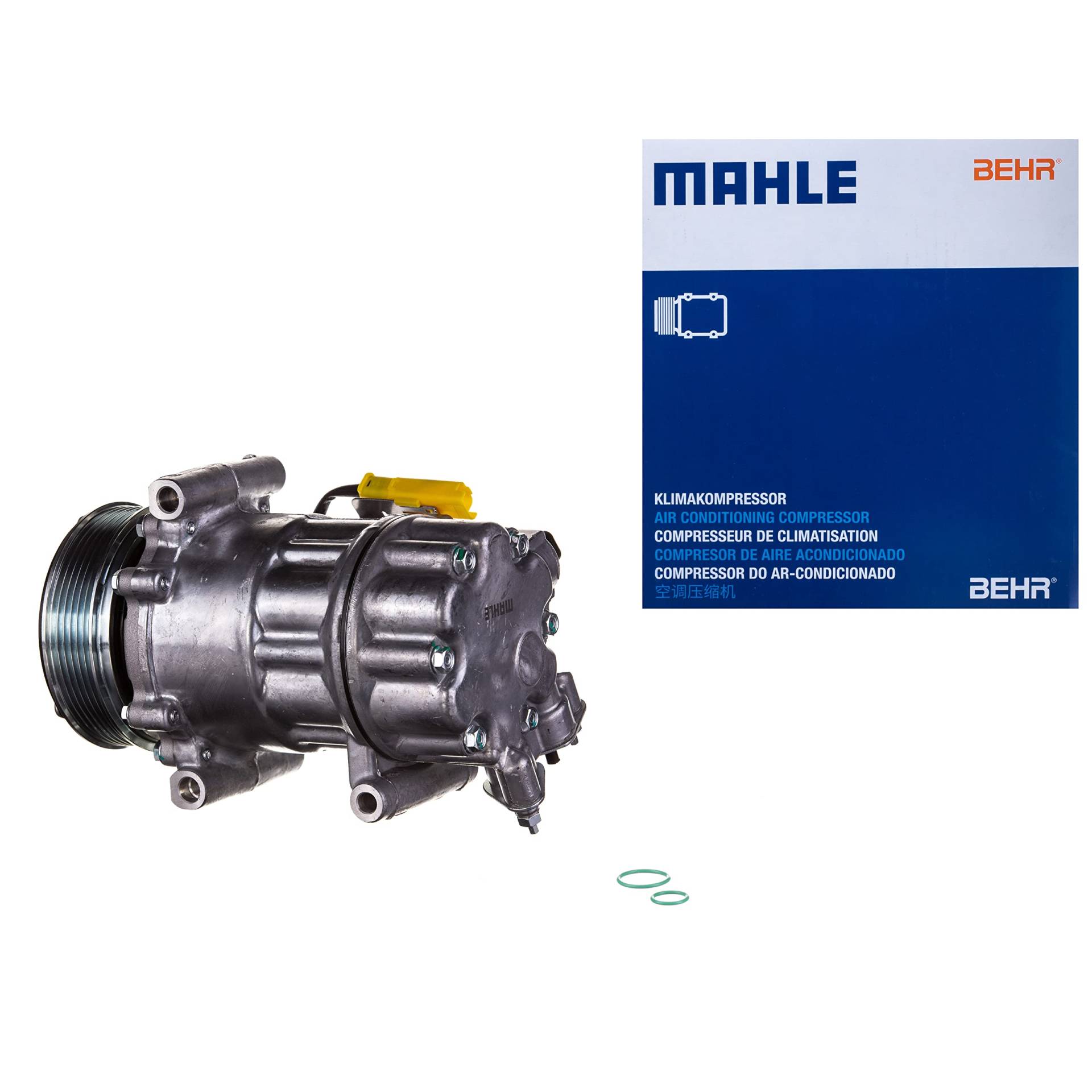 MAHLE ACP 596 000S Kompressor Klimaanlage Keilrippenriemenscheibe 110MMu.a. passend für CITROEN DS3 (SA_) von MAHLE