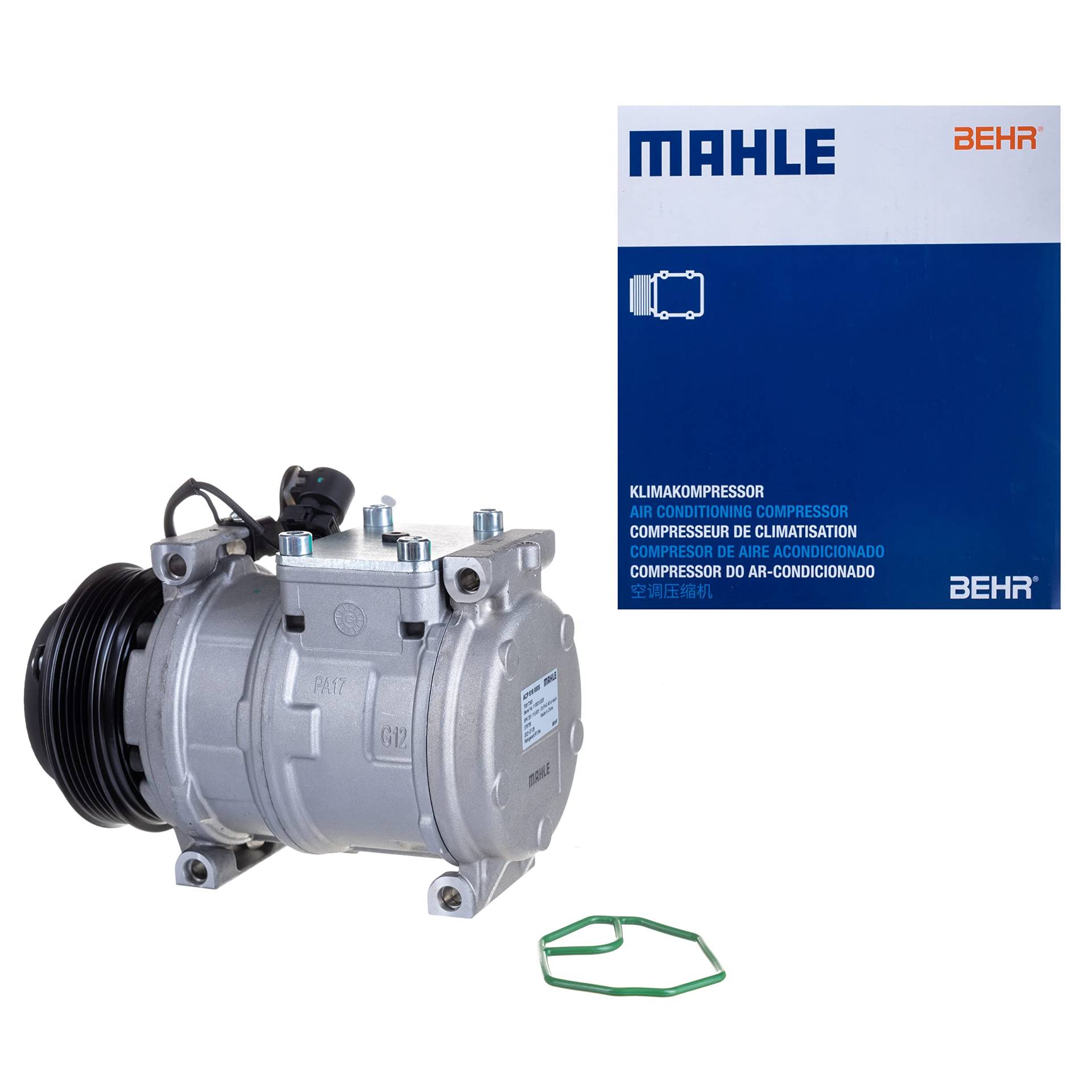 MAHLE ACP 818 000S Kompressor Klimaanlage Keilrippenriemenscheibe 110MMu.a. passend für BMW 3 Coupe (E36) von MAHLE