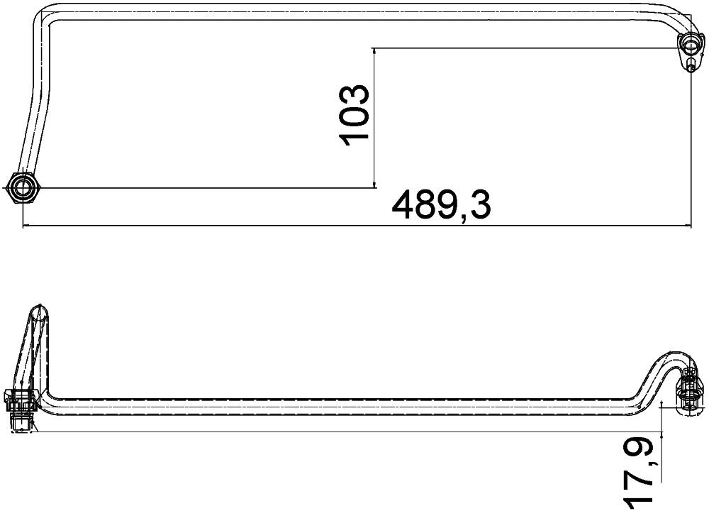 MAHLE AHX 5 000P Ersatzteile für Innenraum-Wärmetauscher BEHR PREMIUM LINE von MAHLE