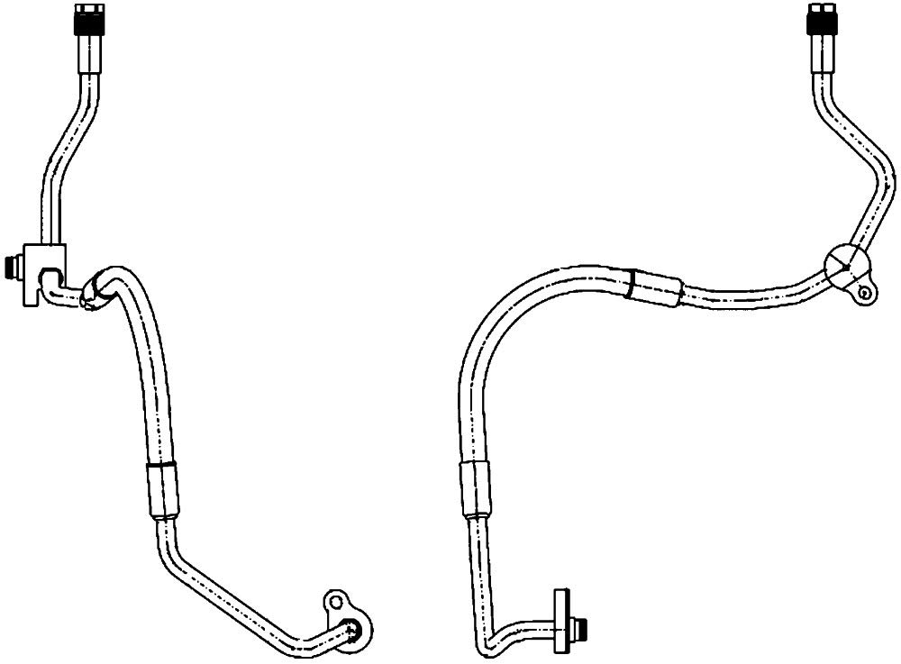 MAHLE AP 119 000P Hochdruckleitung Klimaanlage u.a. passend für FORD MONDEO IV (BA7) von MAHLE