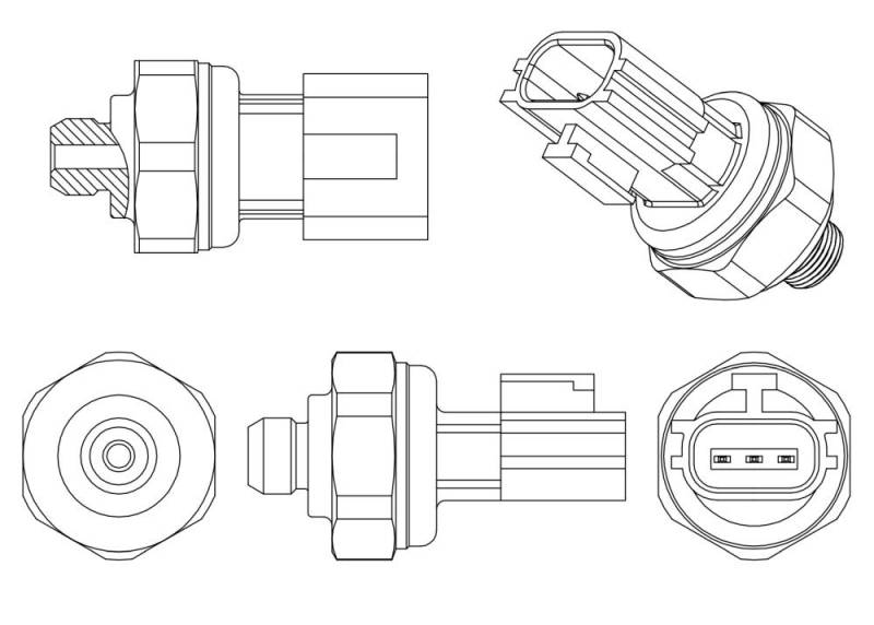 MAHLE ASE 11 000P A/C-Sensor BEHR PREMIUM LINE von MAHLE