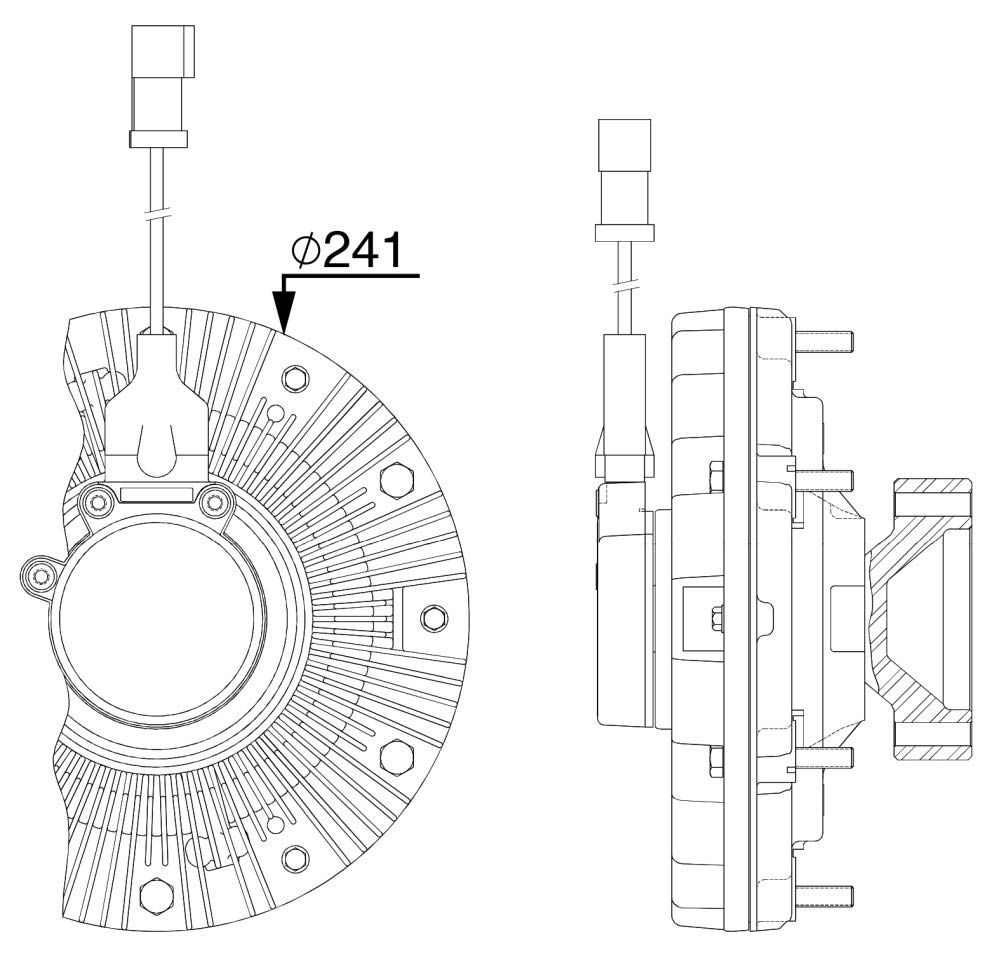 MAHLE CFC 257 000P Lüfterkupplung BEHR PREMIUM LINE von MAHLE