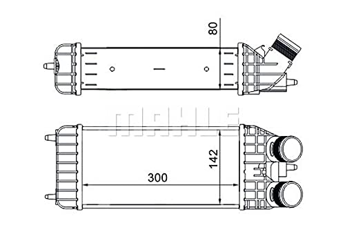 MAHLE CI 210 000S Ladeluftkühler BEHR von MAHLE