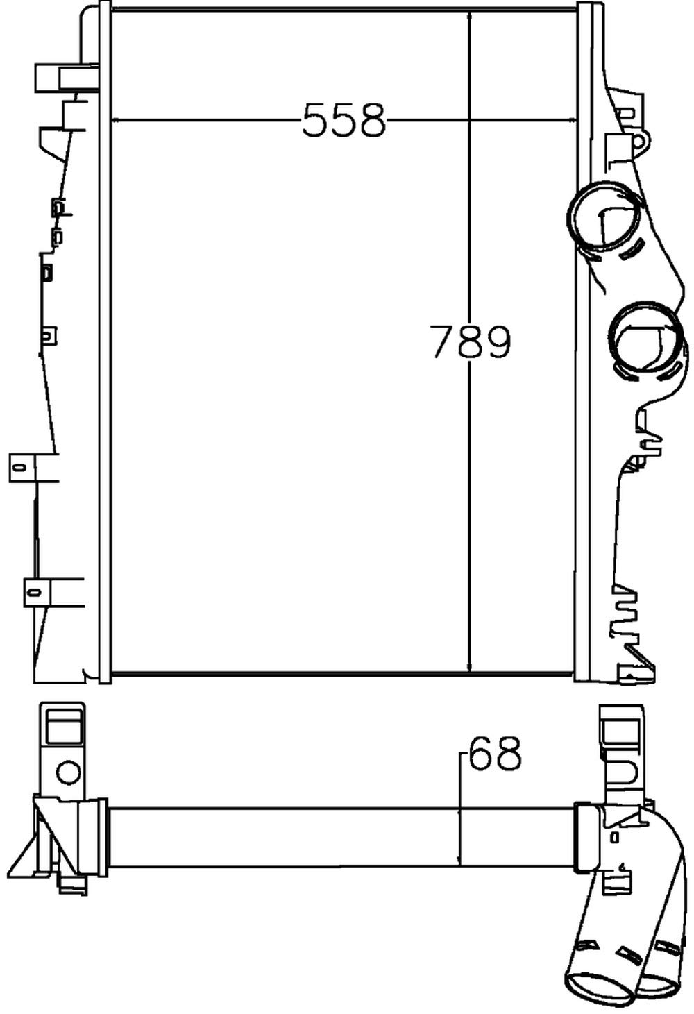 MAHLE CI 269 000P Ladeluftkühler BEHR PREMIUM LINE von MAHLE