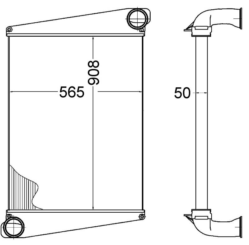 MAHLE CI 276 000P Ladeluftkühler BEHR PREMIUM LINE von MAHLE