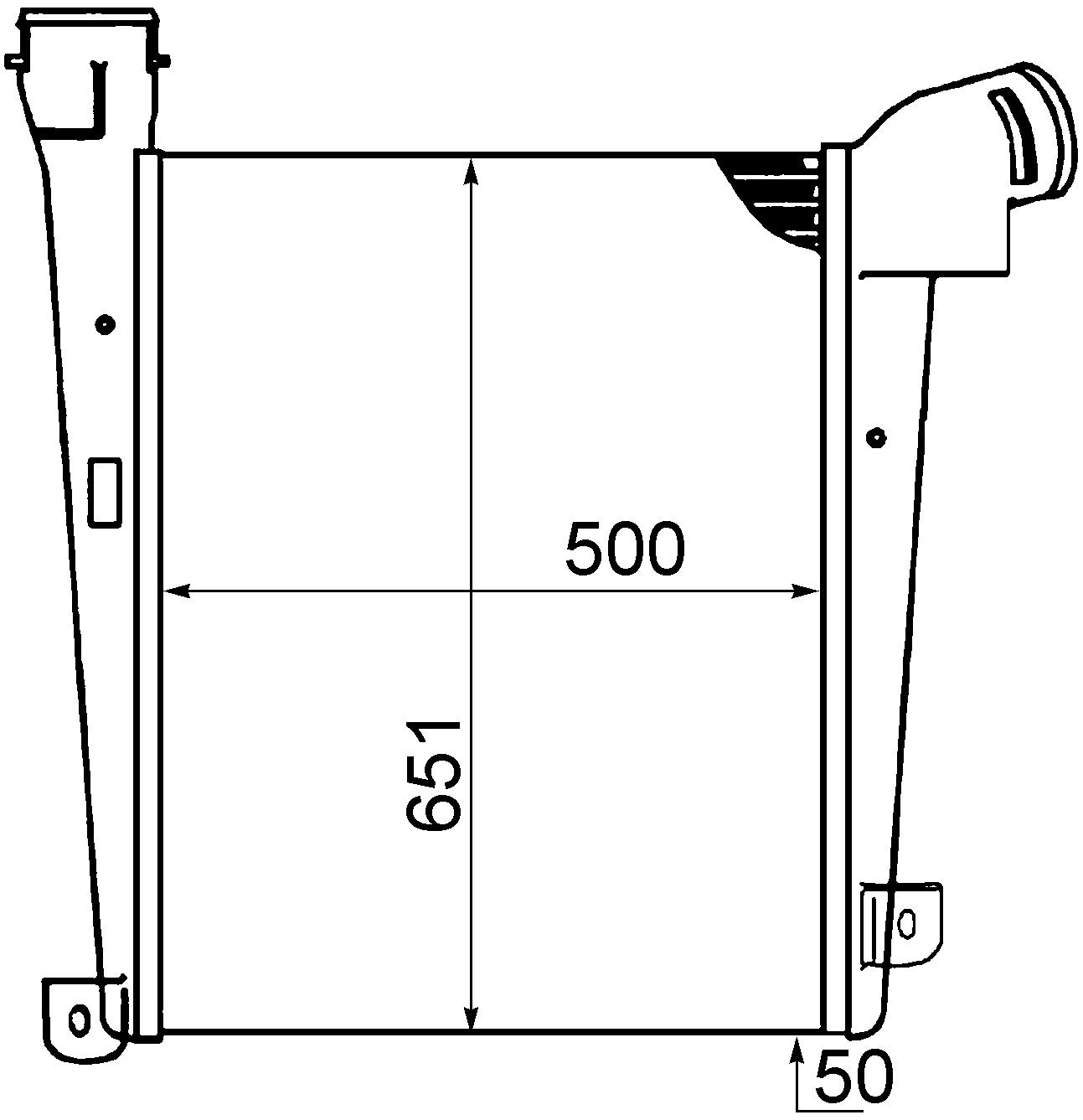 MAHLE CI 400 000P Ladeluftkühler BEHR PREMIUM LINE von MAHLE