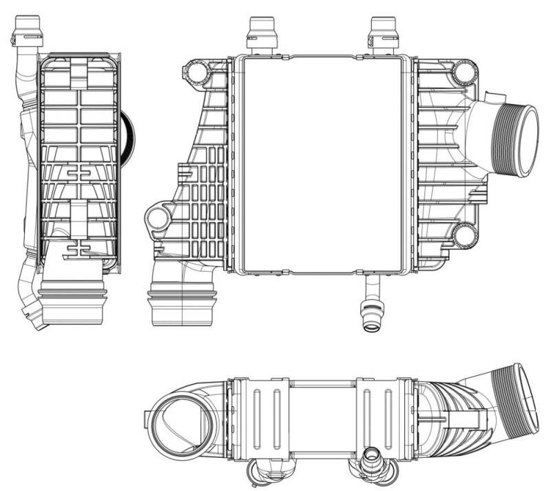 MAHLE CI 410 000P Ladeluftkühler BEHR PREMIUM LINE von MAHLE