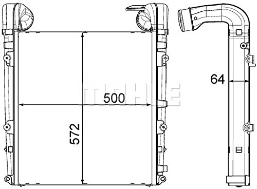 MAHLE CI 456 000P Ladeluftkühler BEHR PREMIUM LINE von MAHLE