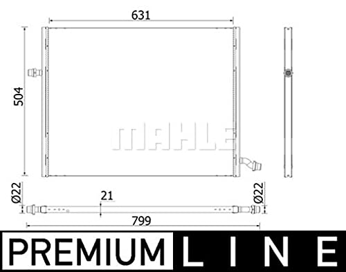 MAHLE CIR 37 000P Niedertemperaturkühler BEHR PREMIUM LINE von MAHLE