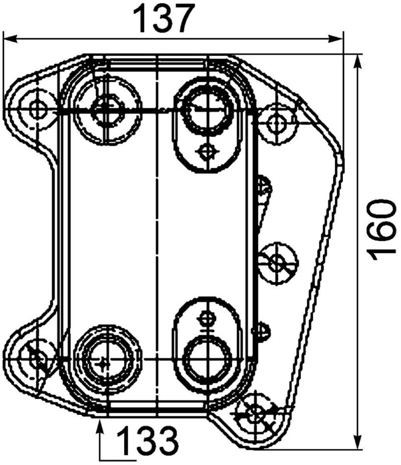 MAHLE CLC 104 000P Ölkühler BEHR PREMIUM LINE von MAHLE