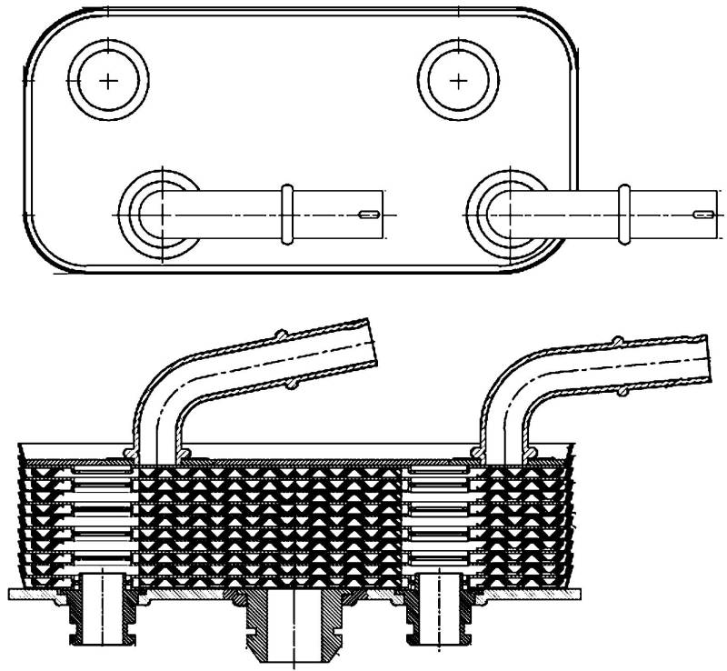 MAHLE CLC 180 000S Ölkühler BEHR von MAHLE