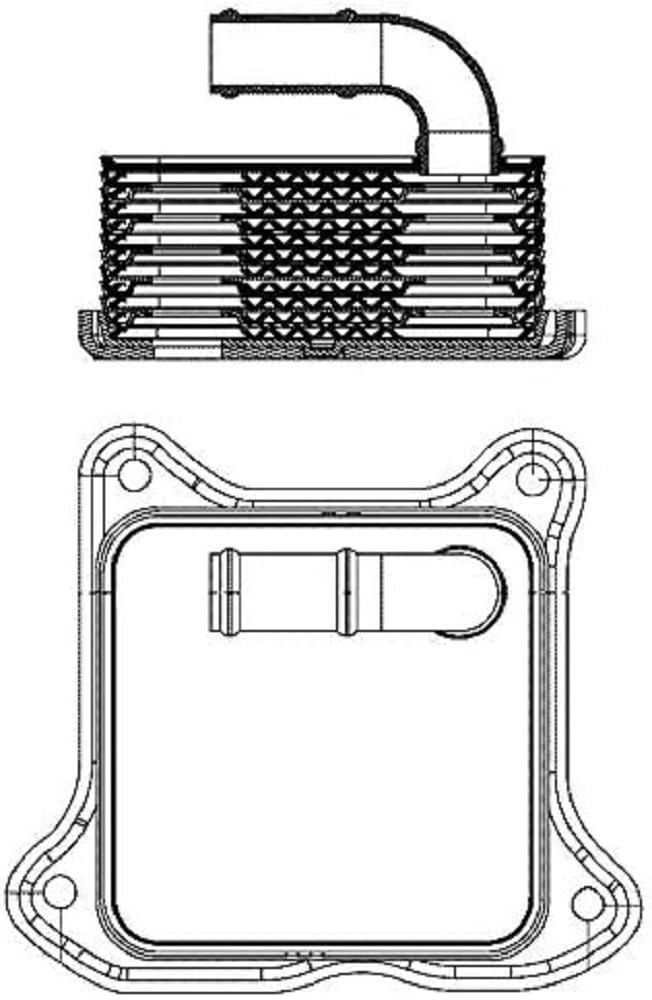 MAHLE CLC 2 000S Ölkühler BEHR von MAHLE