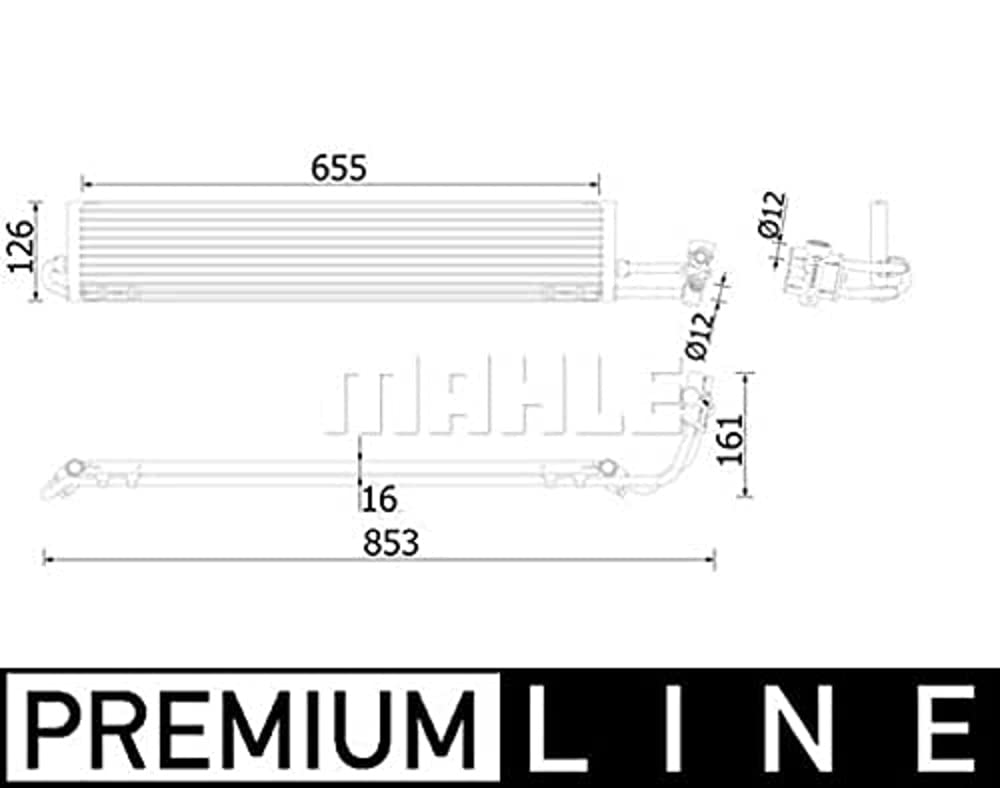 MAHLE CLC 234 000P Ölkühler BEHR PREMIUM LINE von MAHLE