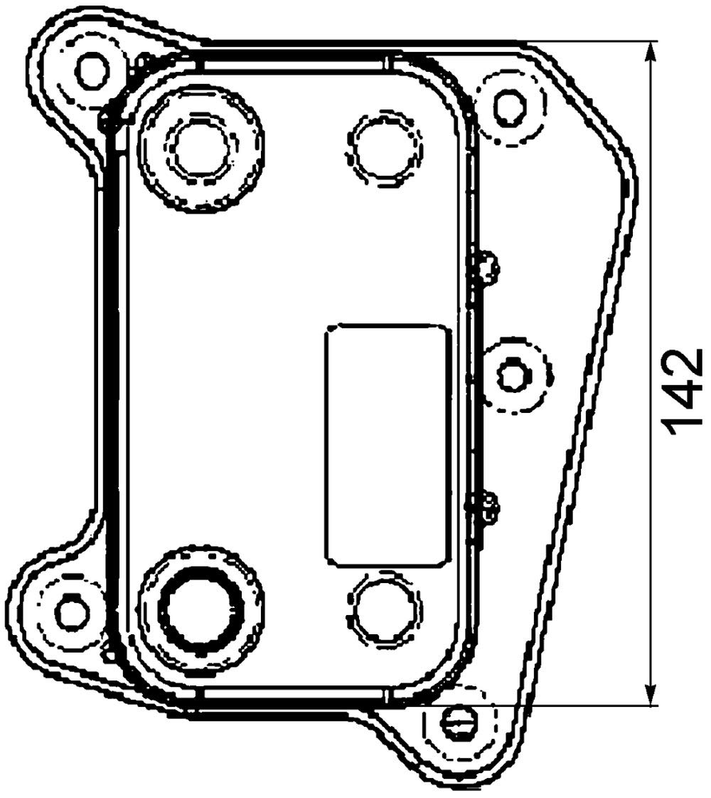 MAHLE CLC 38 000P Ölkühler BEHR PREMIUM LINE von MAHLE