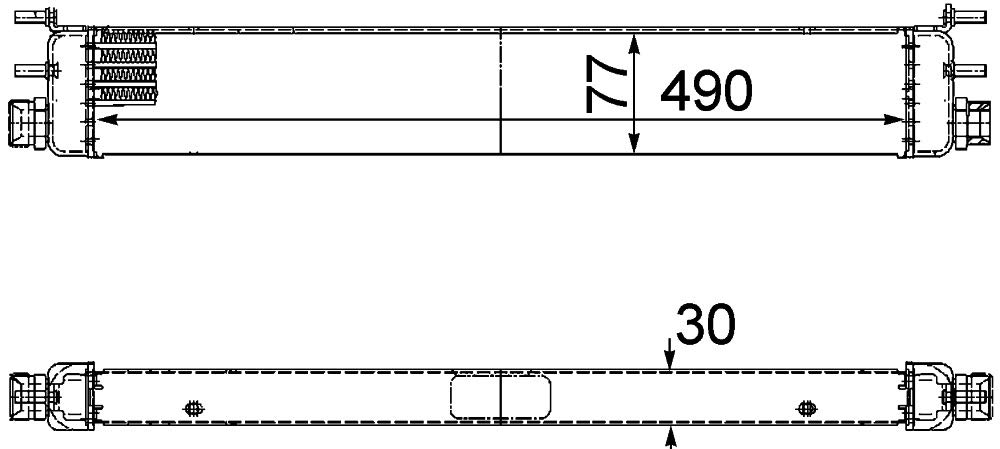 MAHLE CLC 68 000P Ölkühler BEHR PREMIUM LINE von MAHLE