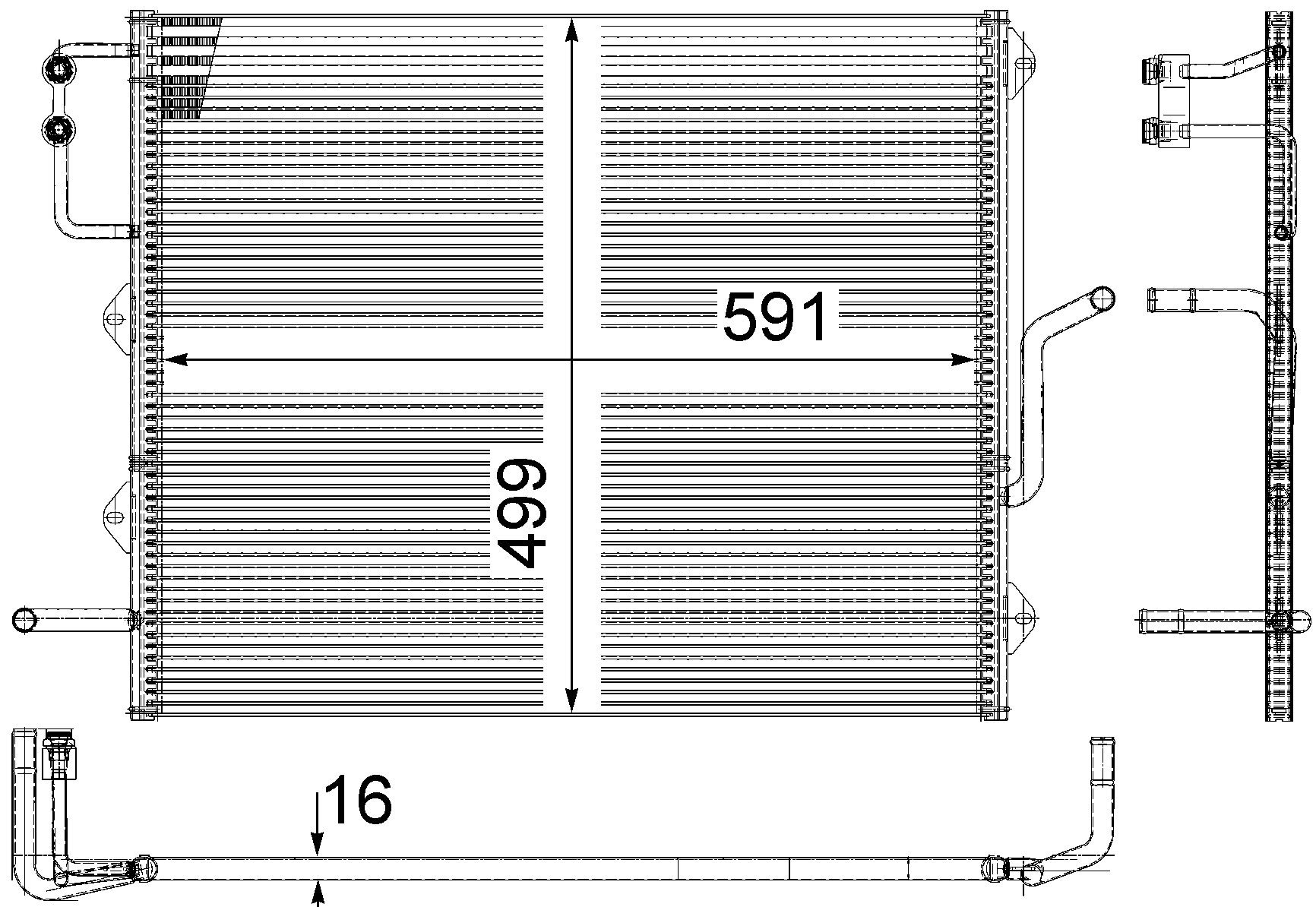 MAHLE CR 1009 000P Kühlmittelkühler BEHR PREMIUM LINE von MAHLE