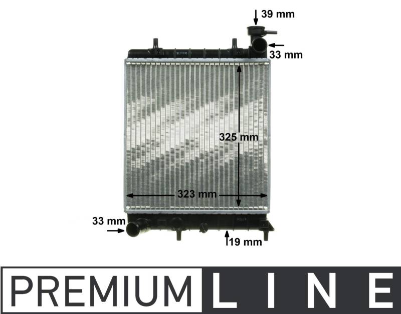 MAHLE CR 1281 000P Kühlmittelkühler BEHR PREMIUM LINE von MAHLE