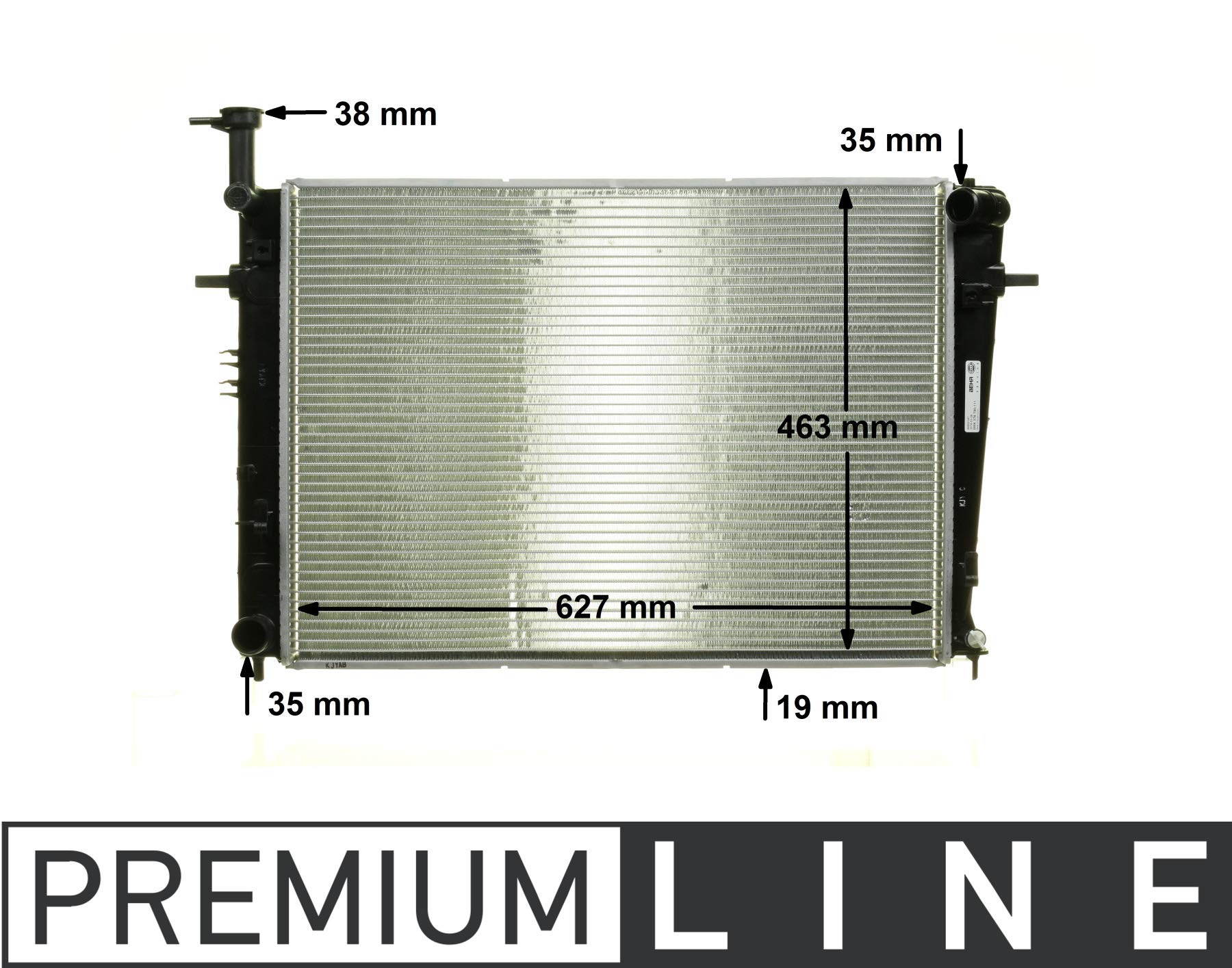 MAHLE CR 1862 000P Kühlmittelkühler BEHR PREMIUM LINE von MAHLE