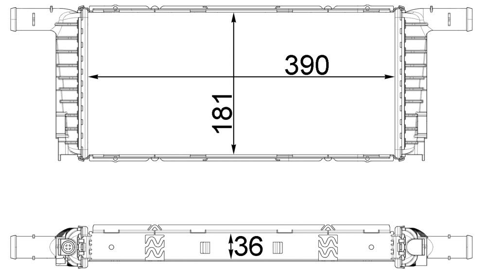 MAHLE CR 1941 000P Kühlmittelkühler BEHR PREMIUM LINE von MAHLE