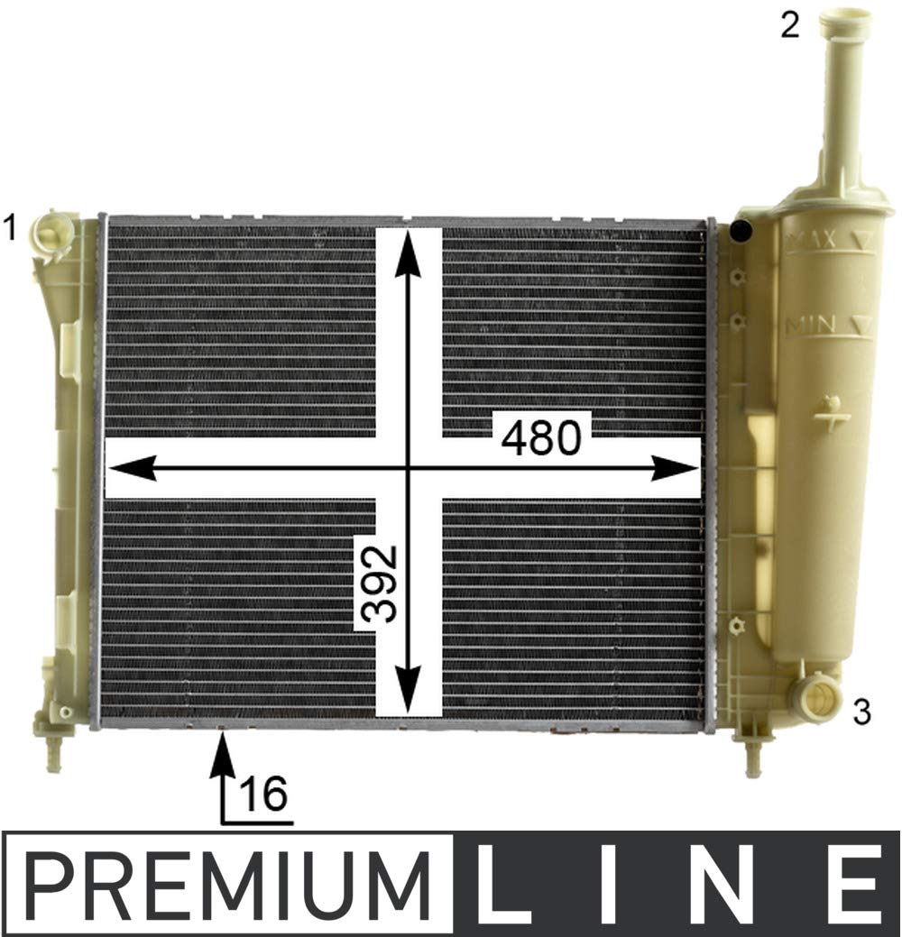 MAHLE CR 2005 000P Kühlmittelkühler BEHR PREMIUM LINE von MAHLE