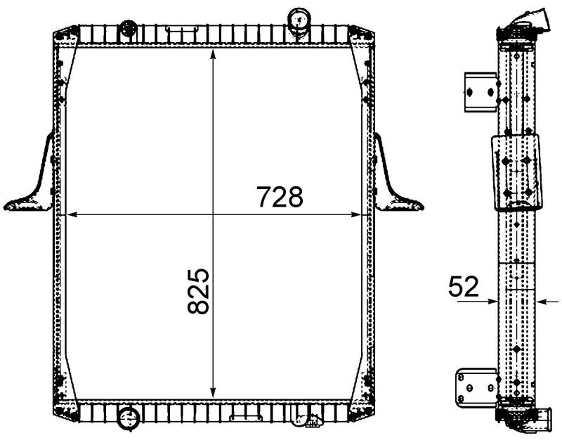 MAHLE CR 2091 000P Kühlmittelkühler BEHR PREMIUM LINE von MAHLE