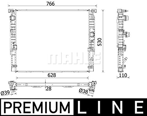 MAHLE CR 2198 000P Kühlmittelkühler BEHR PREMIUM LINE von MAHLE