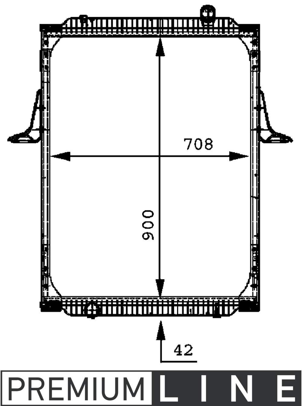 MAHLE CR 698 000P Kühlmittelkühler BEHR PREMIUM LINE von MAHLE