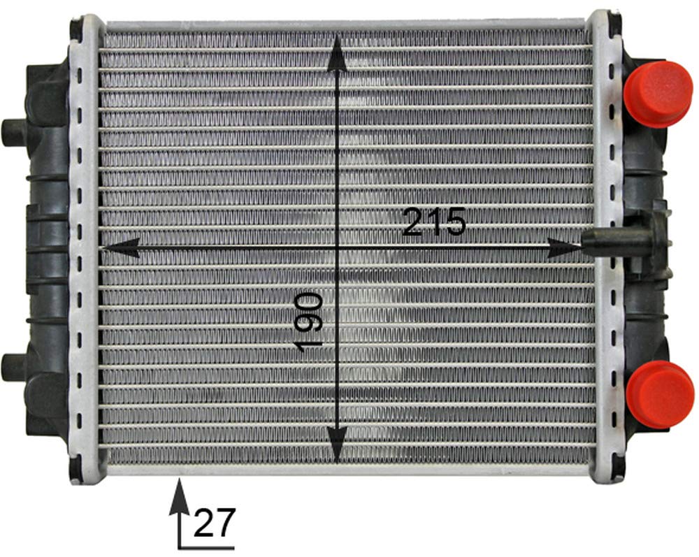 MAHLE CR 80 000P Kühler Motorkühlung u.a. passend für VW GOLF VII (5G1/ BQ1/ BE1/ BE2) von MAHLE