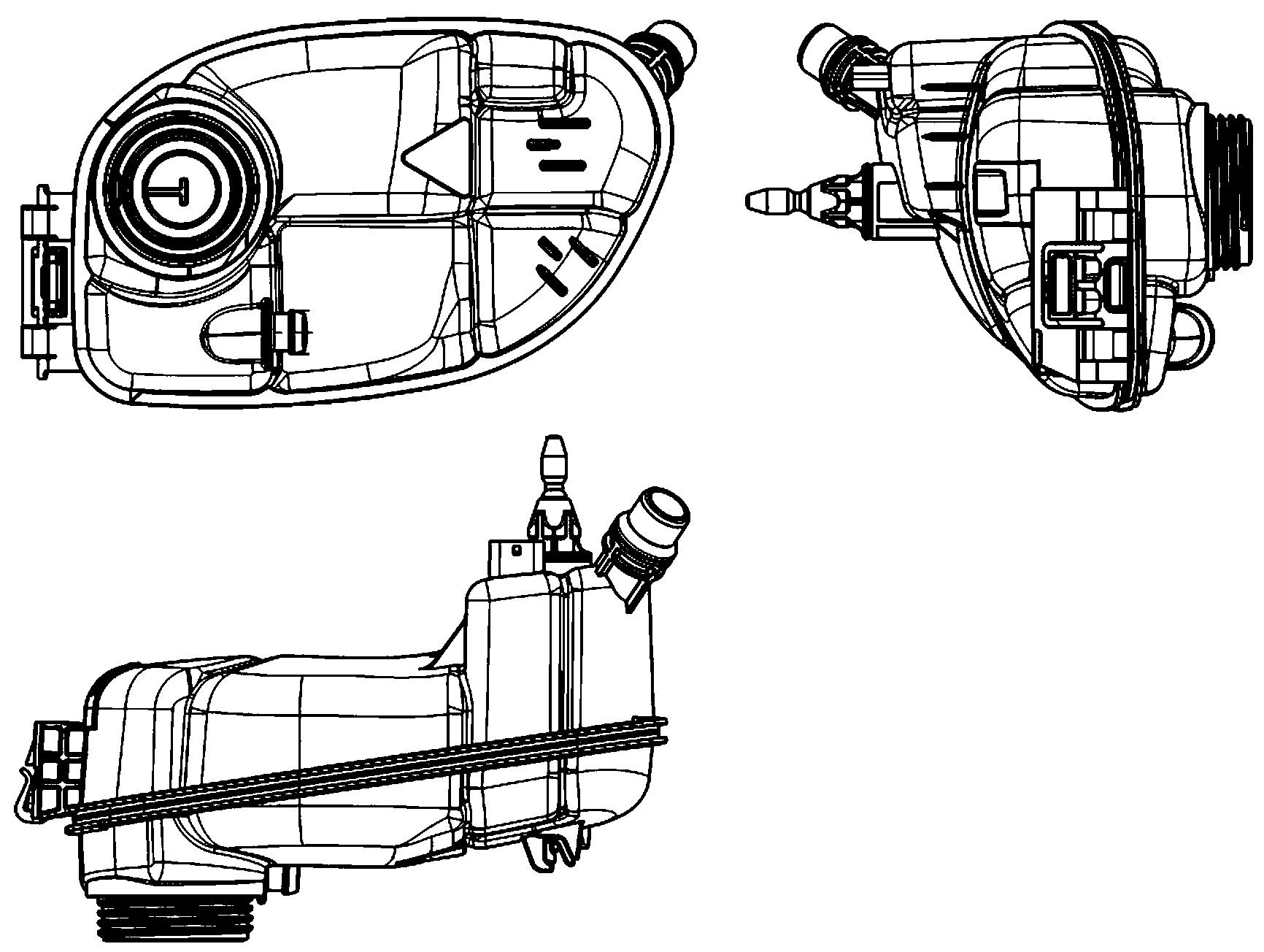 MAHLE CRT 65 000S Ausgleichsbehälter BEHR von MAHLE