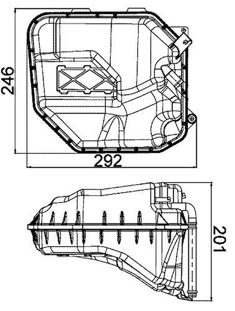 MAHLE CRT 9 000S Ausgleichsbehälter BEHR von MAHLE