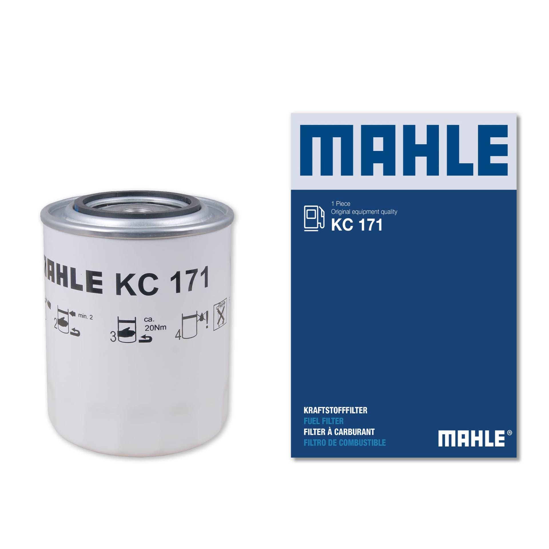 MAHLE KC 171 Kraftstofffilter von MAHLE