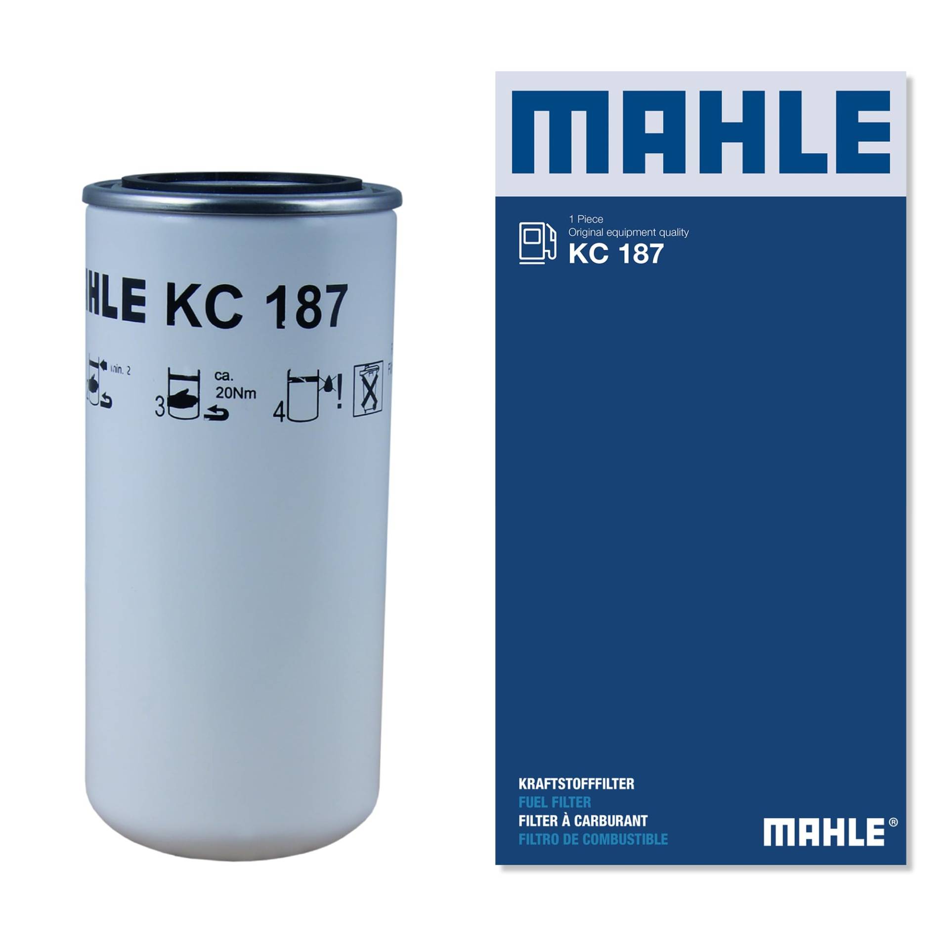 MAHLE KC 187 Kraftstofffilter von MAHLE