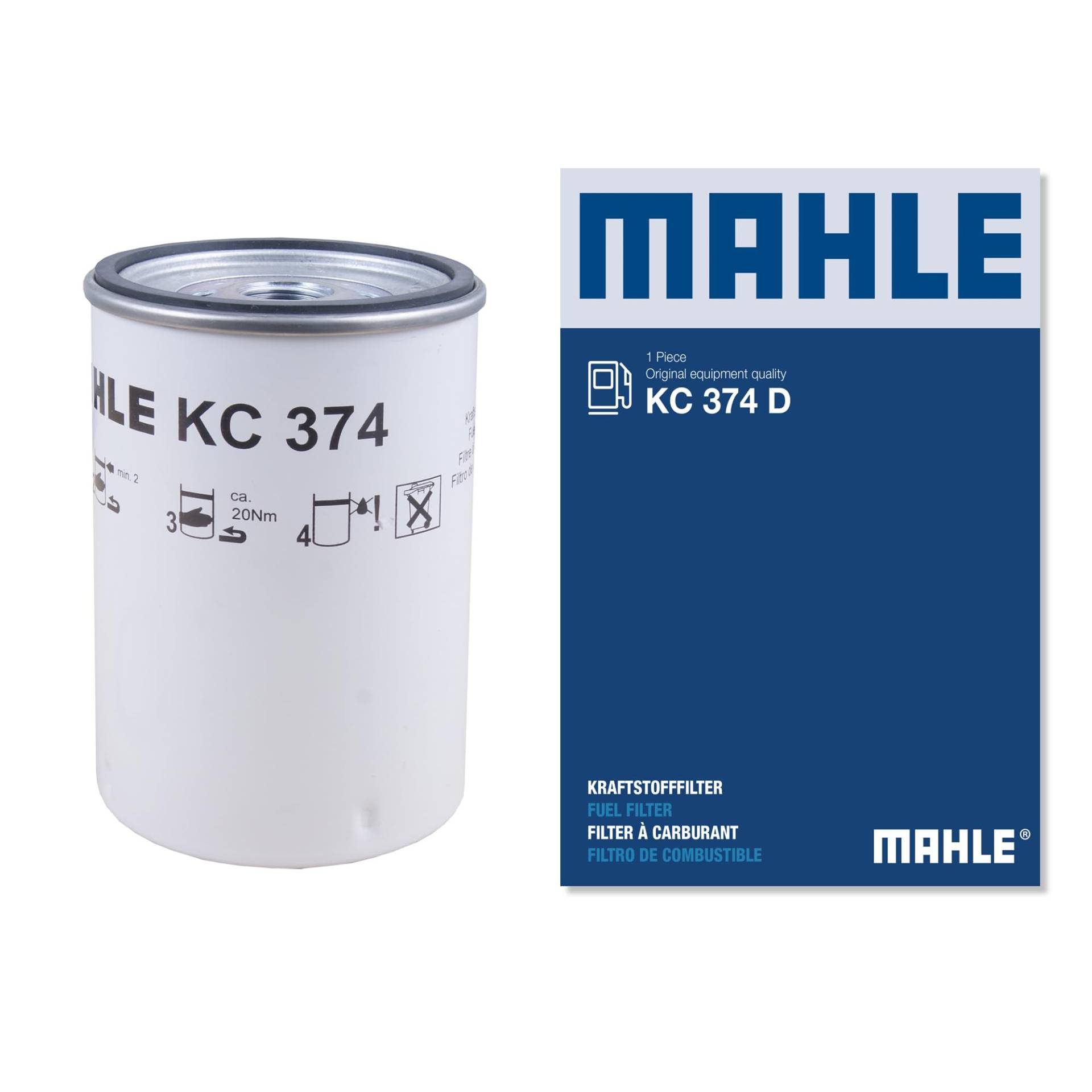 MAHLE KC 374D Kraftstofffilter von MAHLE