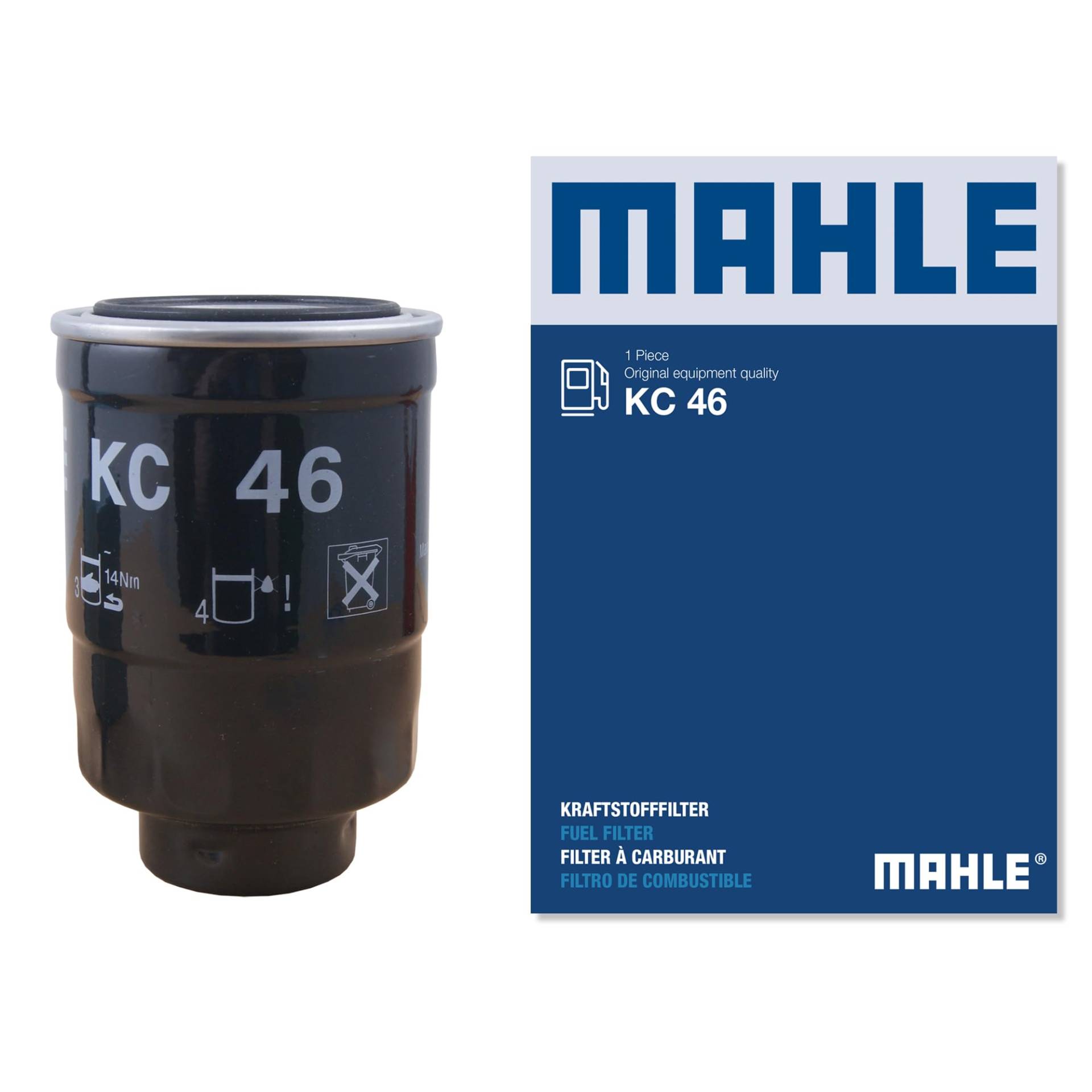 Knecht KC 46 Kraftstofffilter von MAHLE