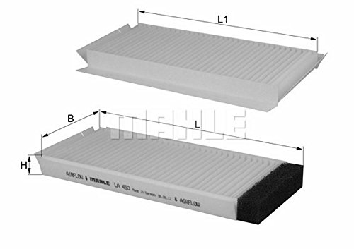 MAHLE LA 450/S Innenraumfilter von MAHLE