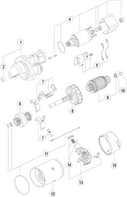 MAHLE MS 430 Anlasser von MAHLE