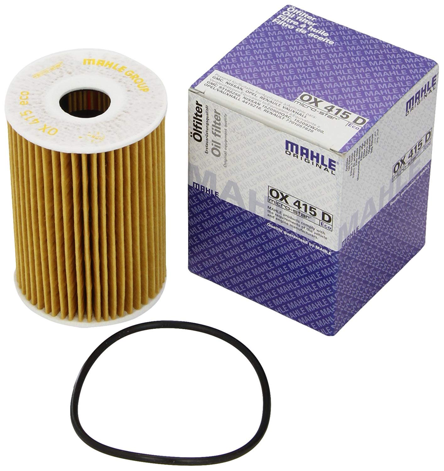 MAHLE OX 415D Ölfilter von MAHLE